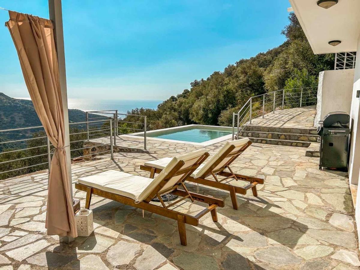 Kampos View - Quiet House At The End Of The Road, Private Pool Βίλα Κάμπος Εξωτερικό φωτογραφία
