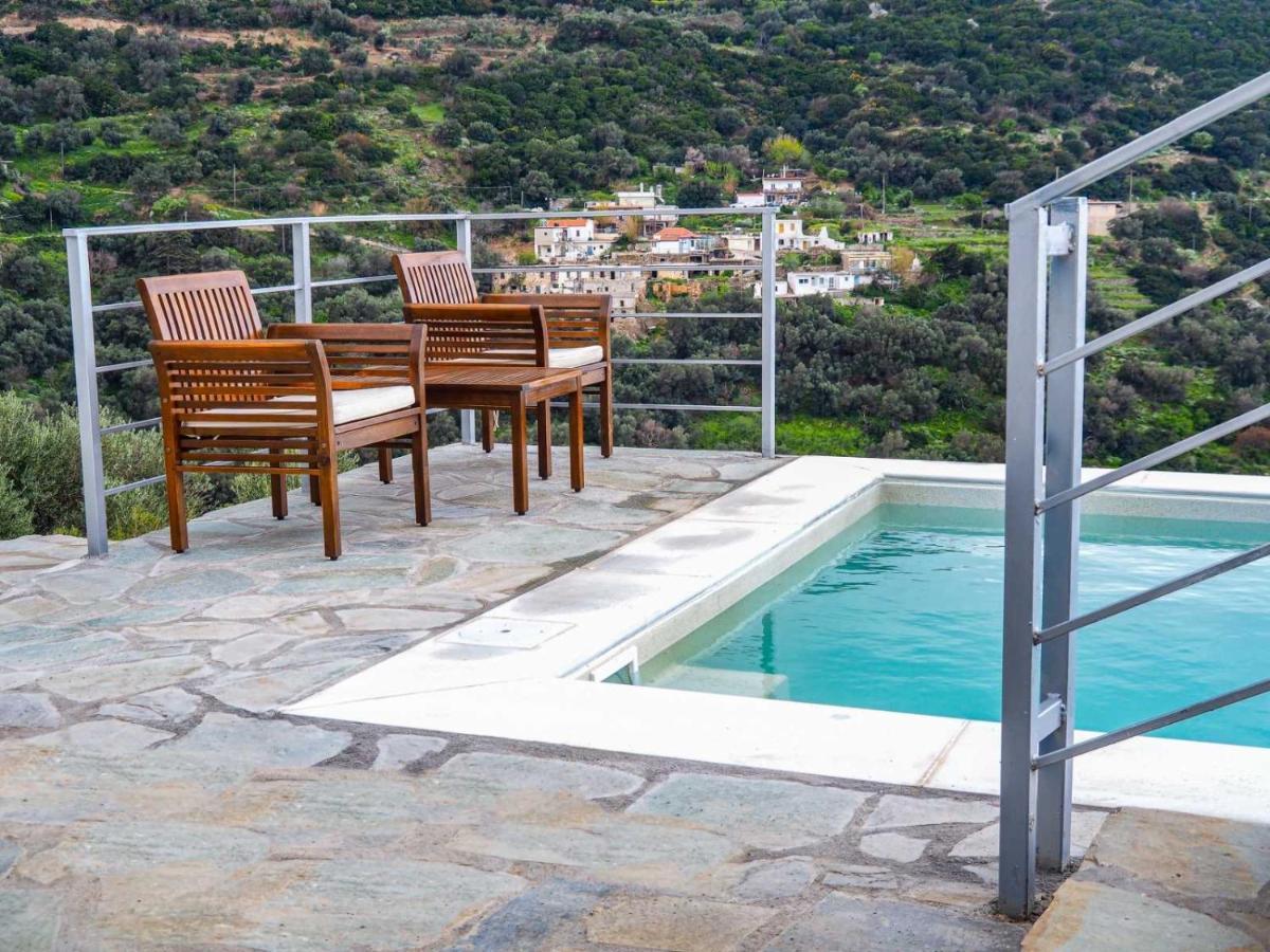 Kampos View - Quiet House At The End Of The Road, Private Pool Βίλα Κάμπος Εξωτερικό φωτογραφία