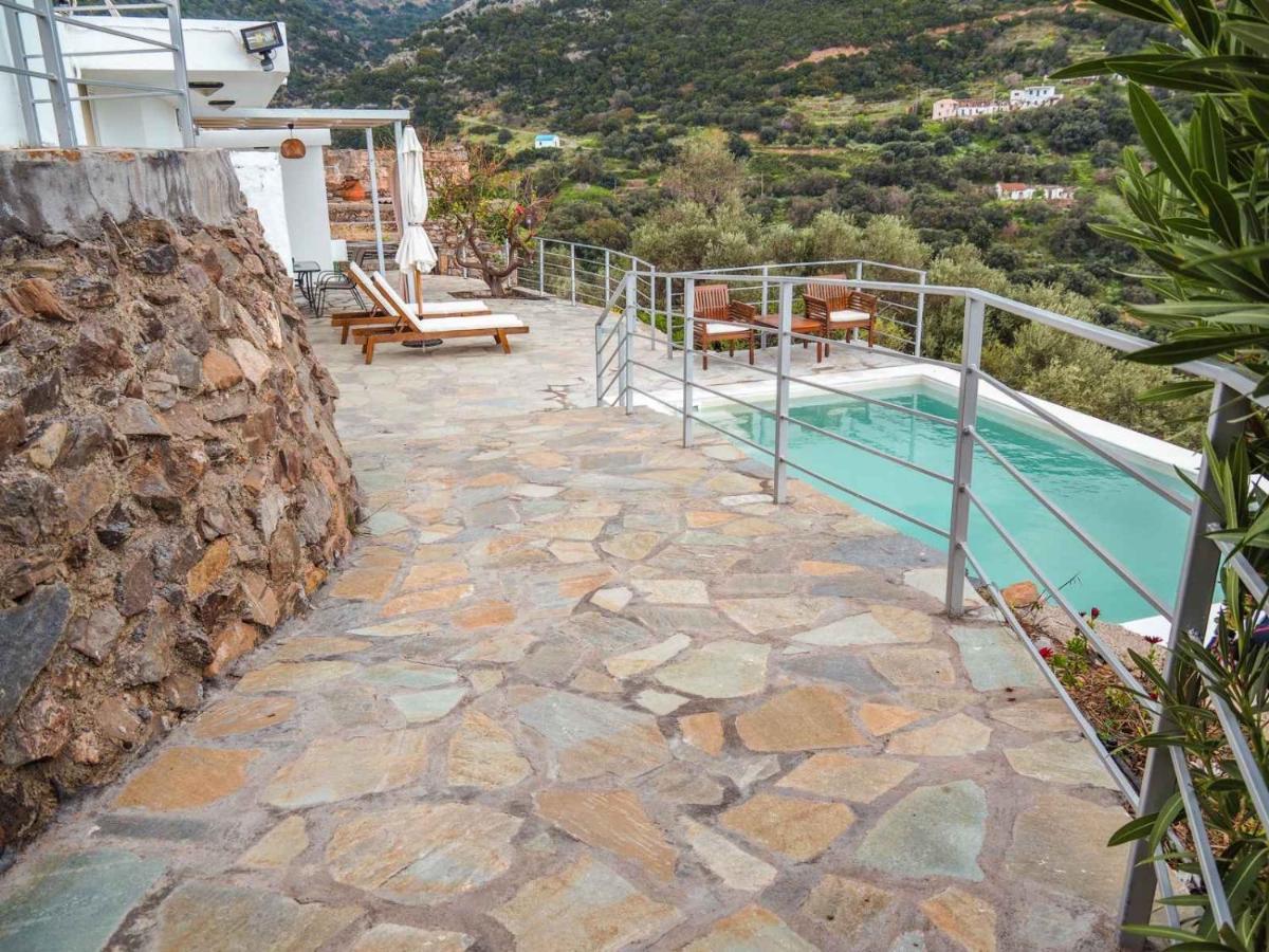 Kampos View - Quiet House At The End Of The Road, Private Pool Βίλα Κάμπος Εξωτερικό φωτογραφία