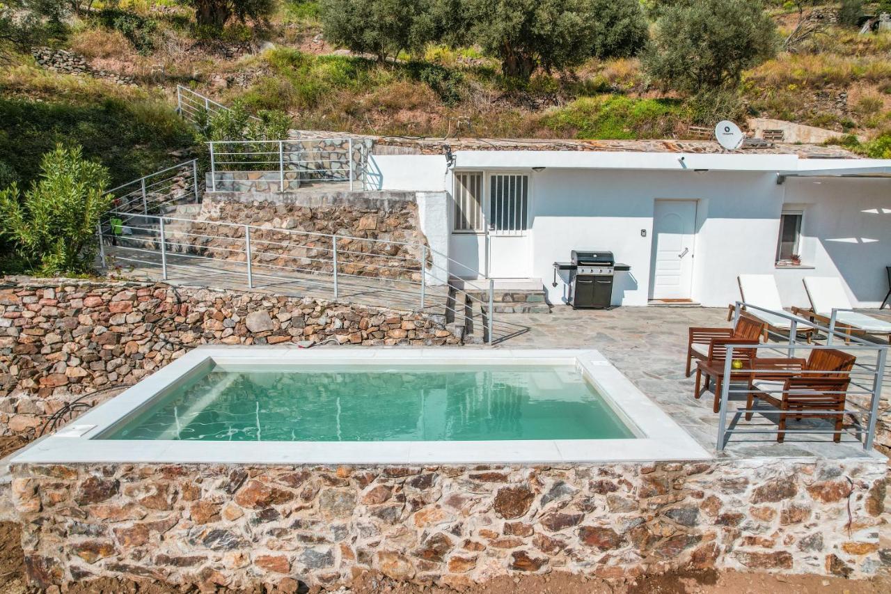 Kampos View - Quiet House At The End Of The Road, Private Pool Βίλα Κάμπος Εξωτερικό φωτογραφία