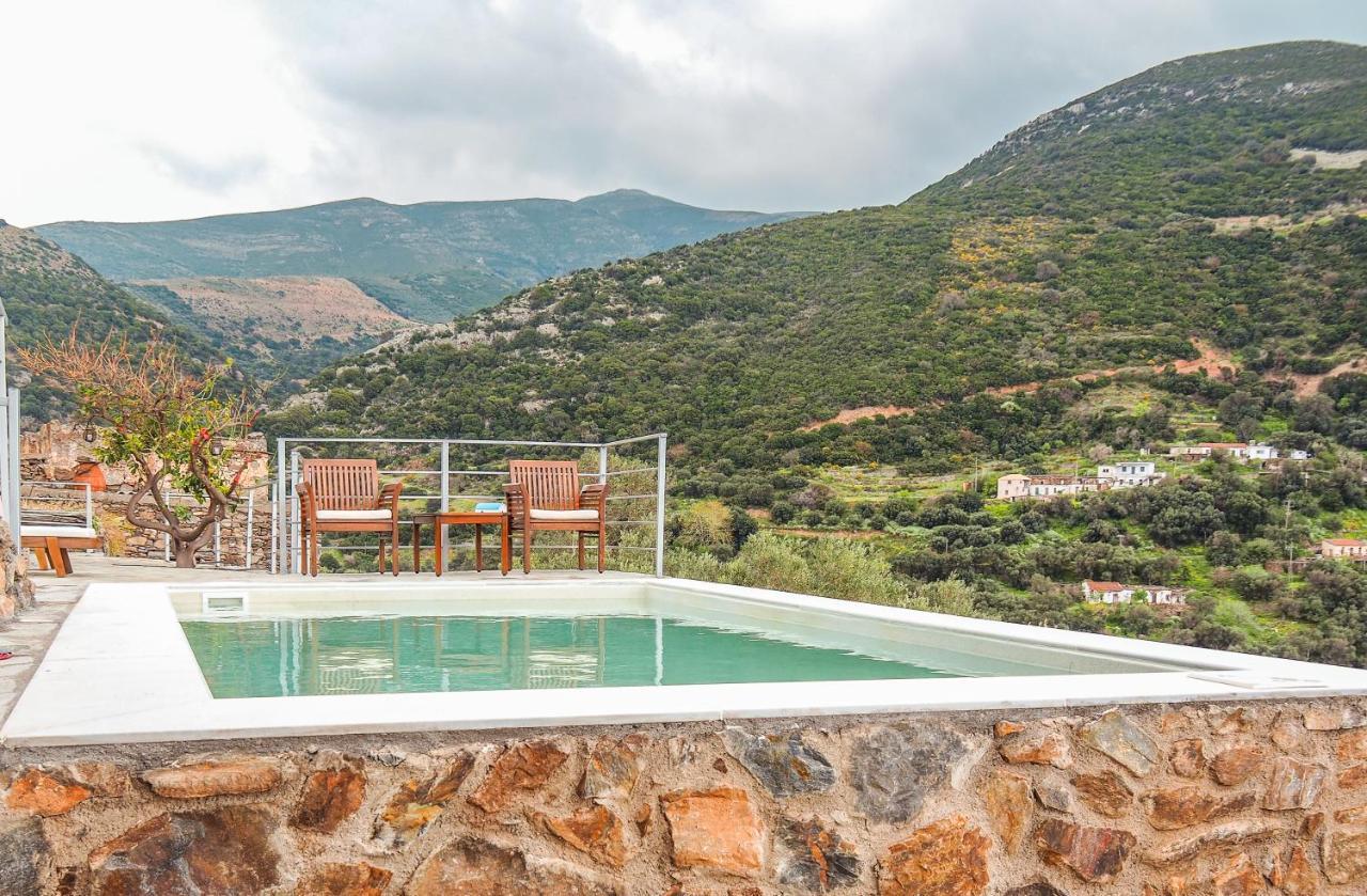 Kampos View - Quiet House At The End Of The Road, Private Pool Βίλα Κάμπος Εξωτερικό φωτογραφία
